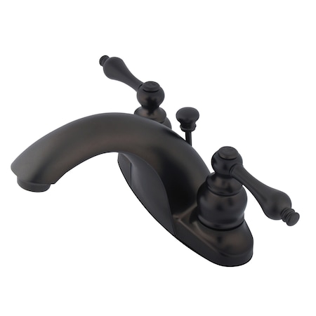 Kingston Brass 4" Centerset Bathroom Faucet, Oil Rubbed Bronze GKB7645AL